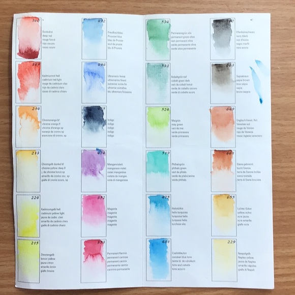 Schminke Watercolor Paint Metal Box Set, 24 full pans - Picture 5 of 13